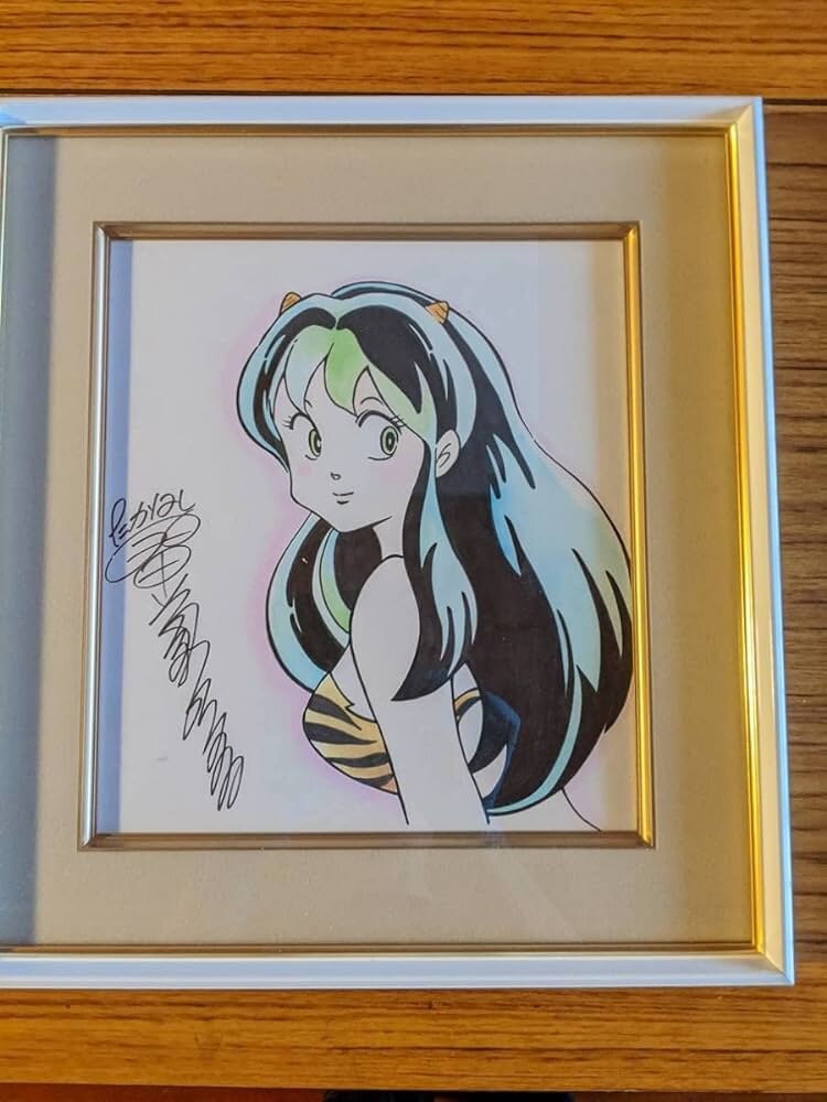 Educational authentic reference image (61n4wcMgO+L._AC_UF894,1000_QL80_). — educational authentic (REAL) shikishi reference associated with Rumiko Takahashi