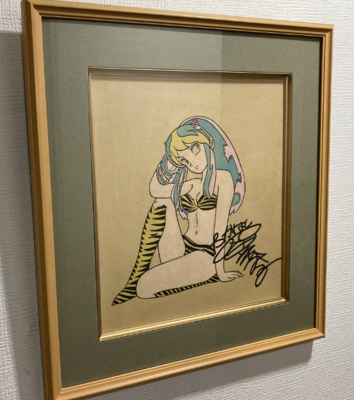 Educational counterfeit reference image (Screenshot 2024-01-26 115325). — educational counterfeit (FAKE) shikishi reference associated with Rumiko Takahashi