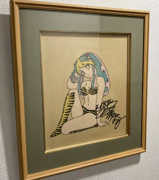 Educational counterfeit reference image (Screenshot 2024-01-26 115325). — educational counterfeit (FAKE) shikishi reference associated with Rumiko Takahashi