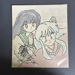 Educational counterfeit reference image (m22888378260_1). — educational counterfeit (FAKE) shikishi reference associated with Rumiko Takahashi