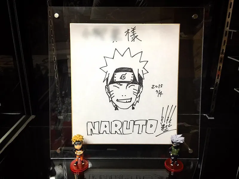 Educational authentic reference image (CJ3xoOYUkAE2p6U). — educational authentic (REAL) shikishi reference associated with Masashi Kishimoto