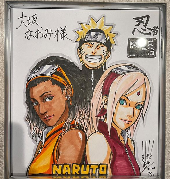 Educational authentic reference image (E9YDUqfWYAENSNG). — educational authentic (REAL) shikishi reference associated with Masashi Kishimoto