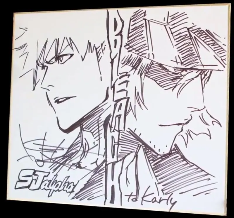 Educational authentic reference image (2721842bfd7eed06349b75677d662a9c). — educational authentic (REAL) shikishi reference associated with Tite Kubo