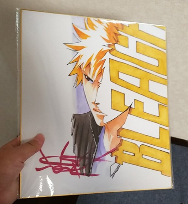 Educational authentic reference image (e378329747.2). — educational authentic (REAL) shikishi reference associated with Tite Kubo
