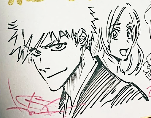 Educational authentic reference image (FUiadUPUEAANJNw). — educational authentic (REAL) shikishi reference associated with Tite Kubo