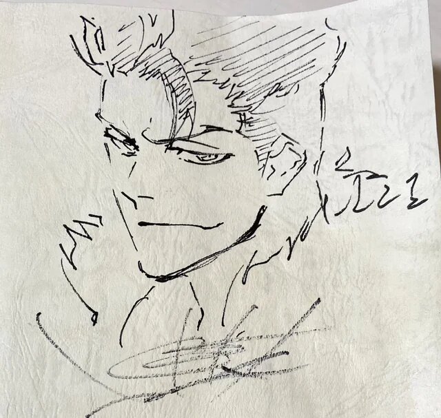 Educational authentic reference image (i-VZqJP899nPfZ6nVPH1bEb6lt4Qr3bmCi2l4wMe4Hg). — educational authentic (REAL) shikishi reference associated with Tite Kubo