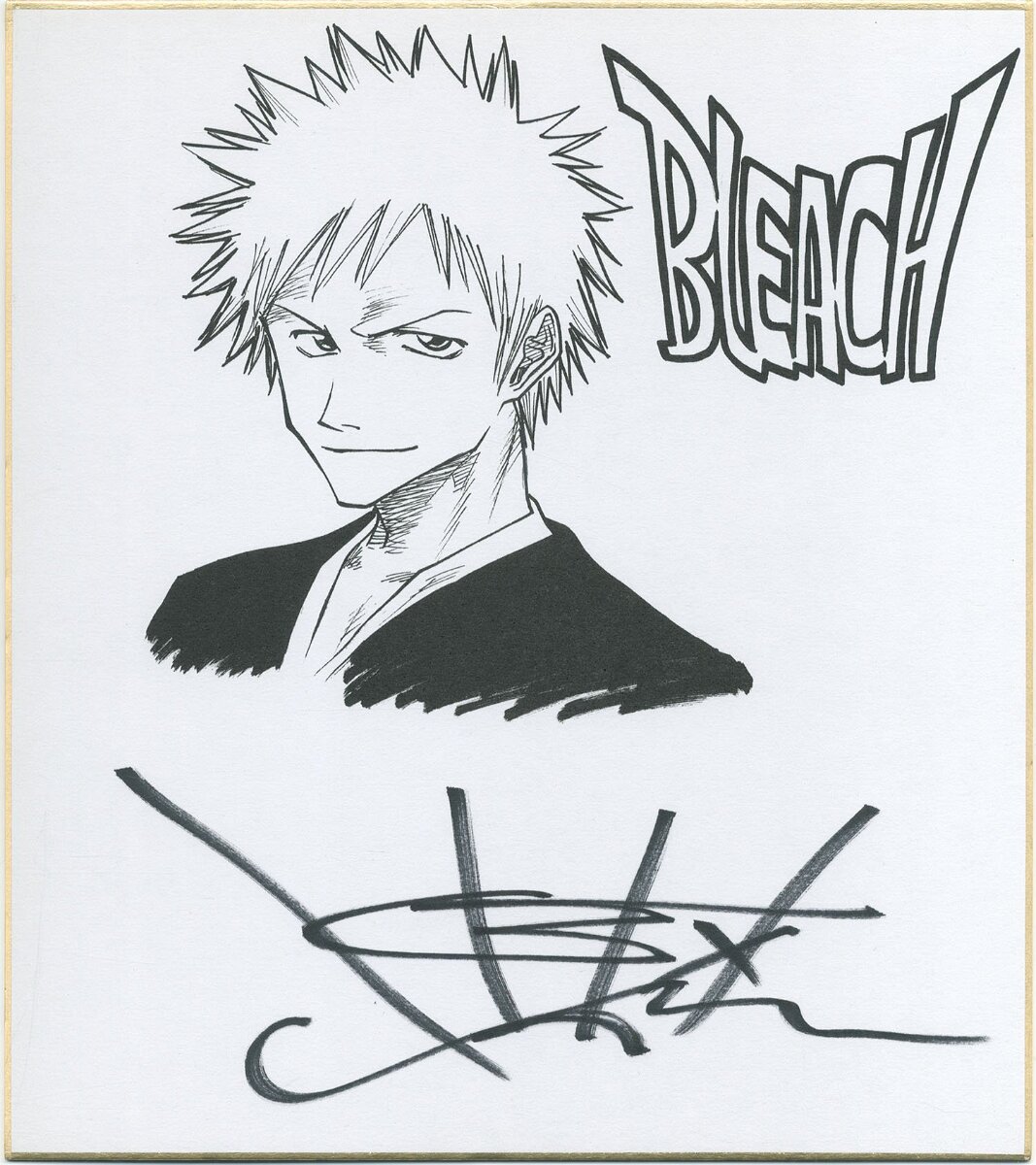 Educational authentic reference image (original-5b931c8694bab). — educational authentic (REAL) shikishi reference associated with Tite Kubo