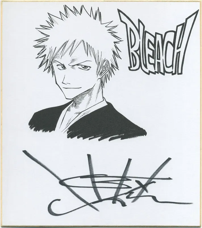 Educational authentic reference image (original-5b931c8694bab). — educational authentic (REAL) shikishi reference associated with Tite Kubo