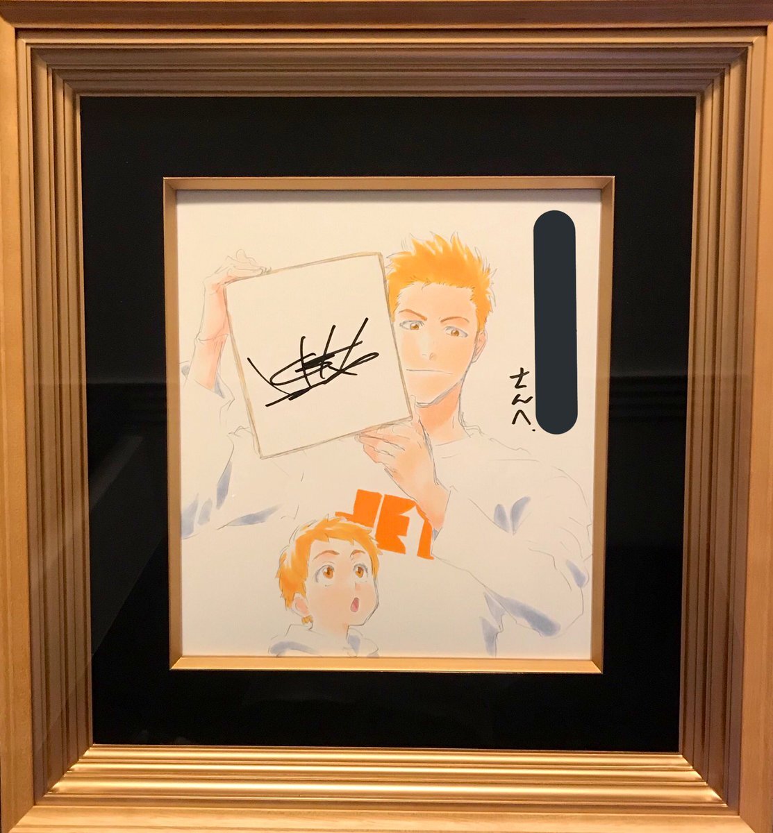Educational authentic reference image (DyZe5enUwAAmr9Q). — educational authentic (REAL) shikishi reference associated with Tite Kubo