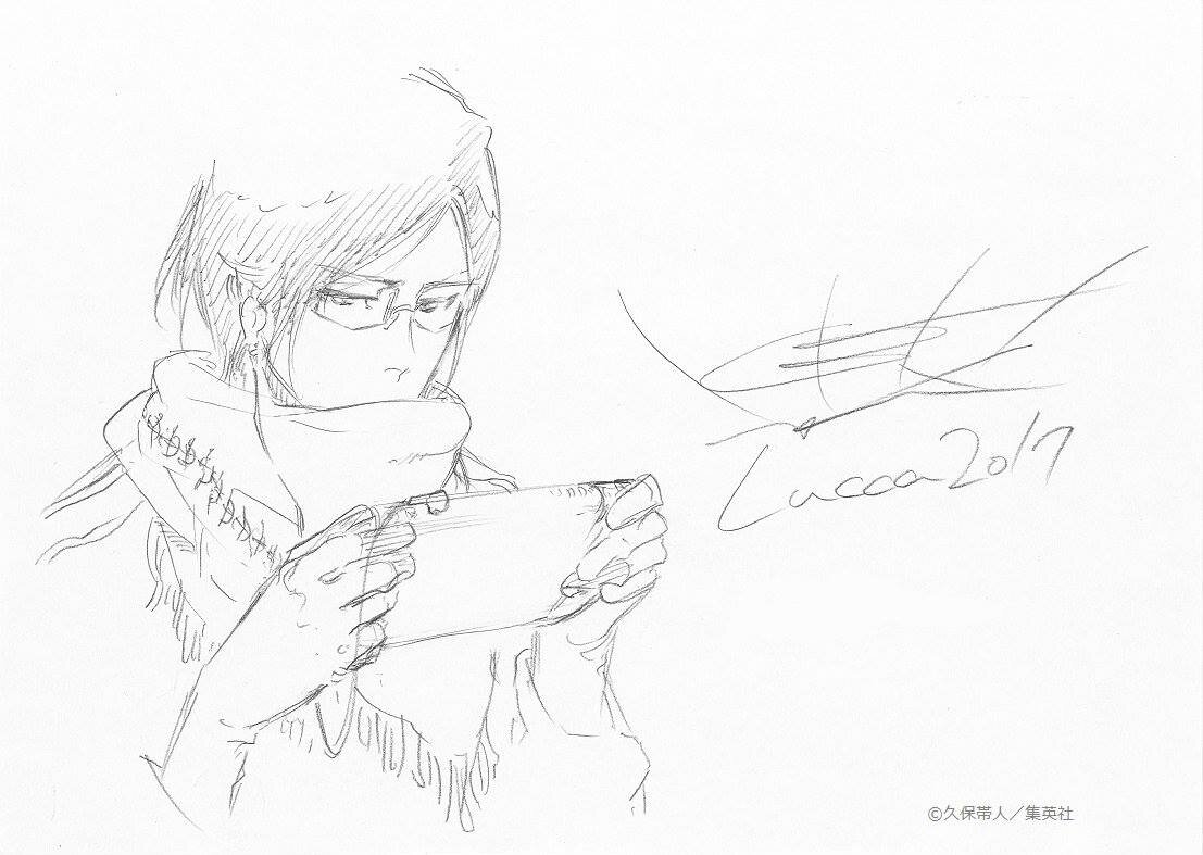 Educational authentic reference image (26951813_1642964465764402_2419596911229890599_o). — educational authentic (REAL) shikishi reference associated with Tite Kubo