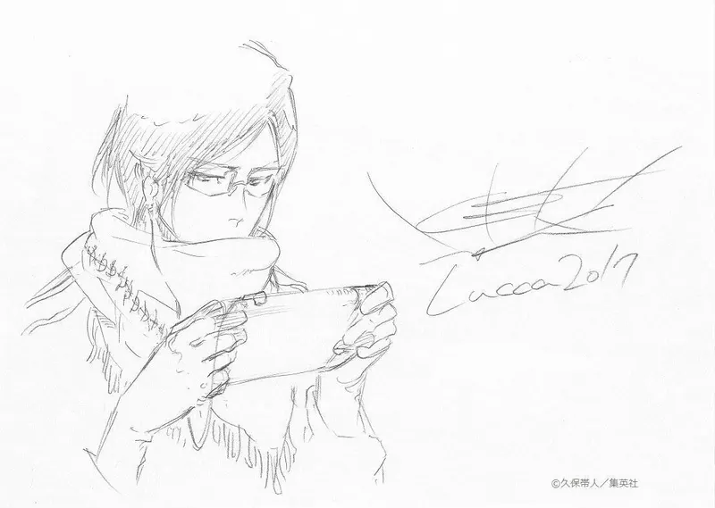 Educational authentic reference image (26951813_1642964465764402_2419596911229890599_o). — educational authentic (REAL) shikishi reference associated with Tite Kubo