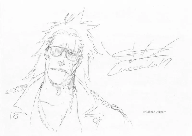 Educational authentic reference image (26756830_1642964295764419_2798224093588491557_o). — educational authentic (REAL) shikishi reference associated with Tite Kubo