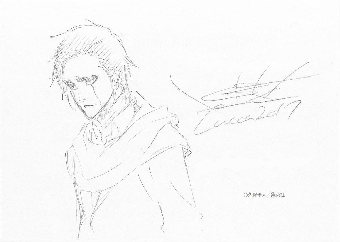 Educational authentic reference image (26758351_1642964735764375_7498555912227095428_o). — educational authentic (REAL) shikishi reference associated with Tite Kubo