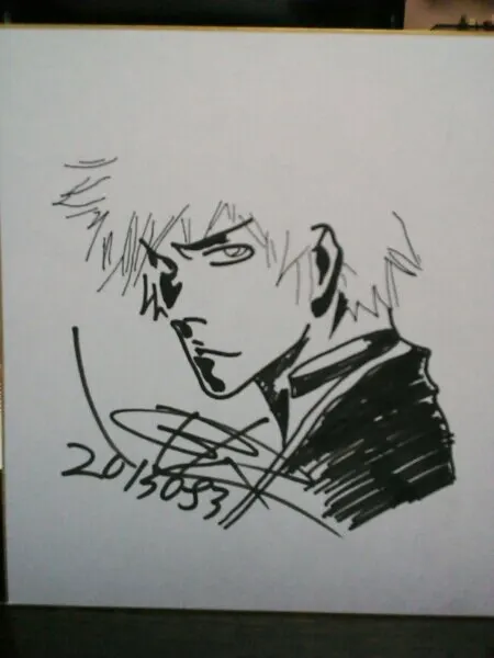 Educational counterfeit reference image (u115274832.1). — educational counterfeit (FAKE) shikishi reference associated with Tite Kubo