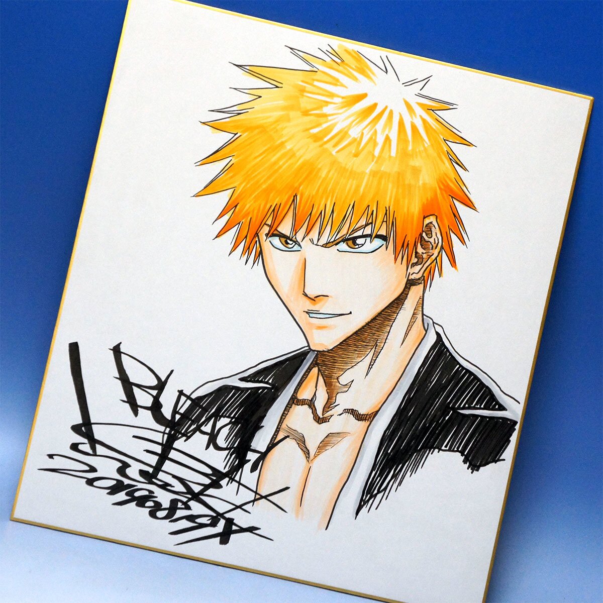 Educational counterfeit reference image (g1056141581.1). — educational counterfeit (FAKE) shikishi reference associated with Tite Kubo
