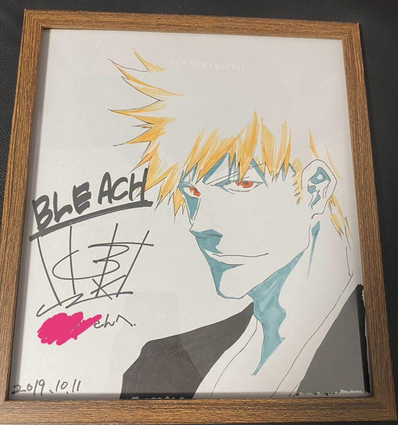 Educational counterfeit reference image (Screenshot 2024-05-14 182717). — educational counterfeit (FAKE) shikishi reference associated with Tite Kubo