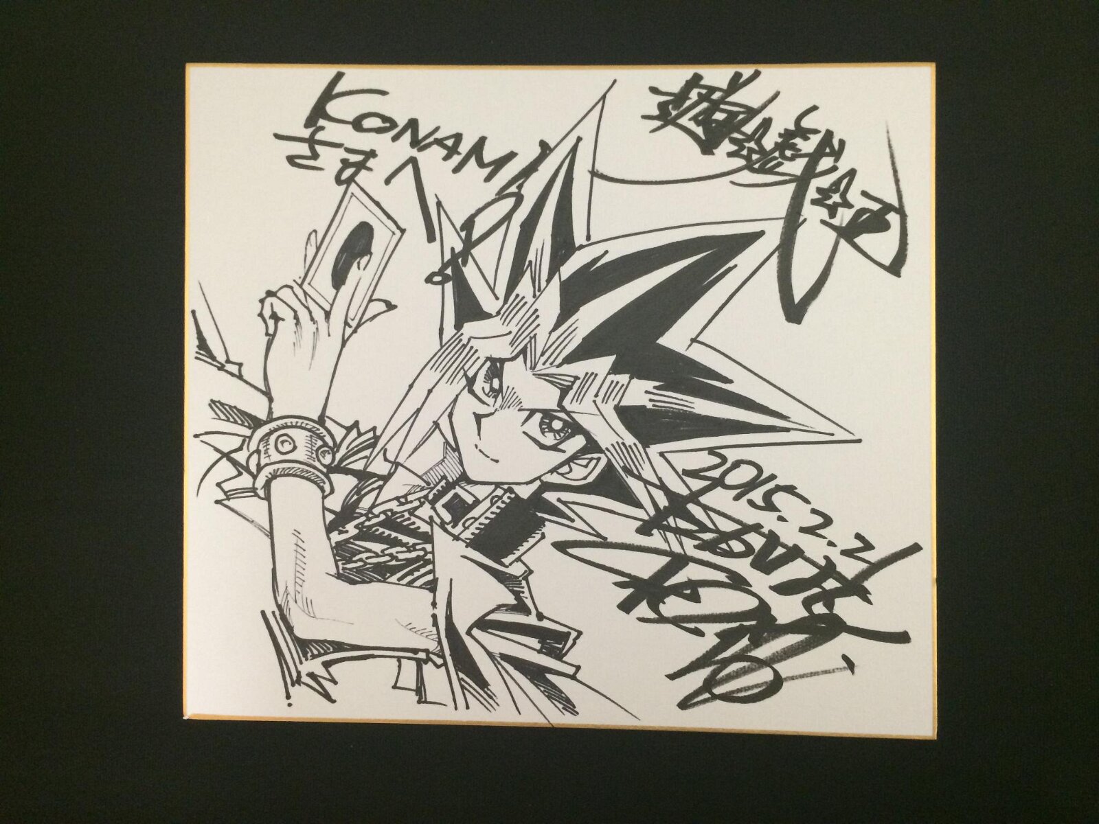Educational authentic reference image (B-hdTmyCMAA-jCu). — educational authentic (REAL) shikishi reference associated with Kazuki Takahashi