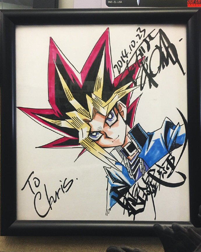 Educational authentic reference image (002rvh0Mgy1gv35c1cr4zj60p00v9gr302). — educational authentic (REAL) shikishi reference associated with Kazuki Takahashi