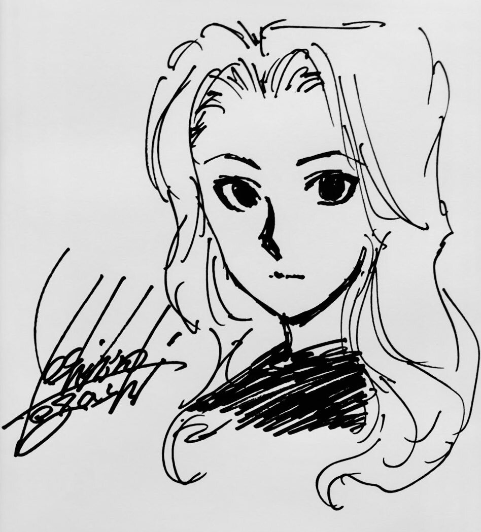 Educational authentic reference image (EhE3uiaXYAQ3Gg3). — educational authentic (REAL) shikishi reference associated with Yoshihiro Togashi
