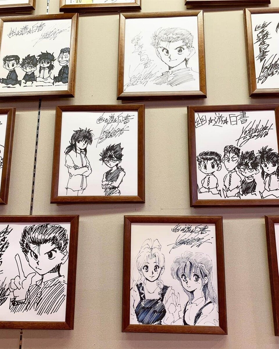Educational authentic reference image (B2zDPmOhbQX). — educational authentic (REAL) shikishi reference associated with Yoshihiro Togashi