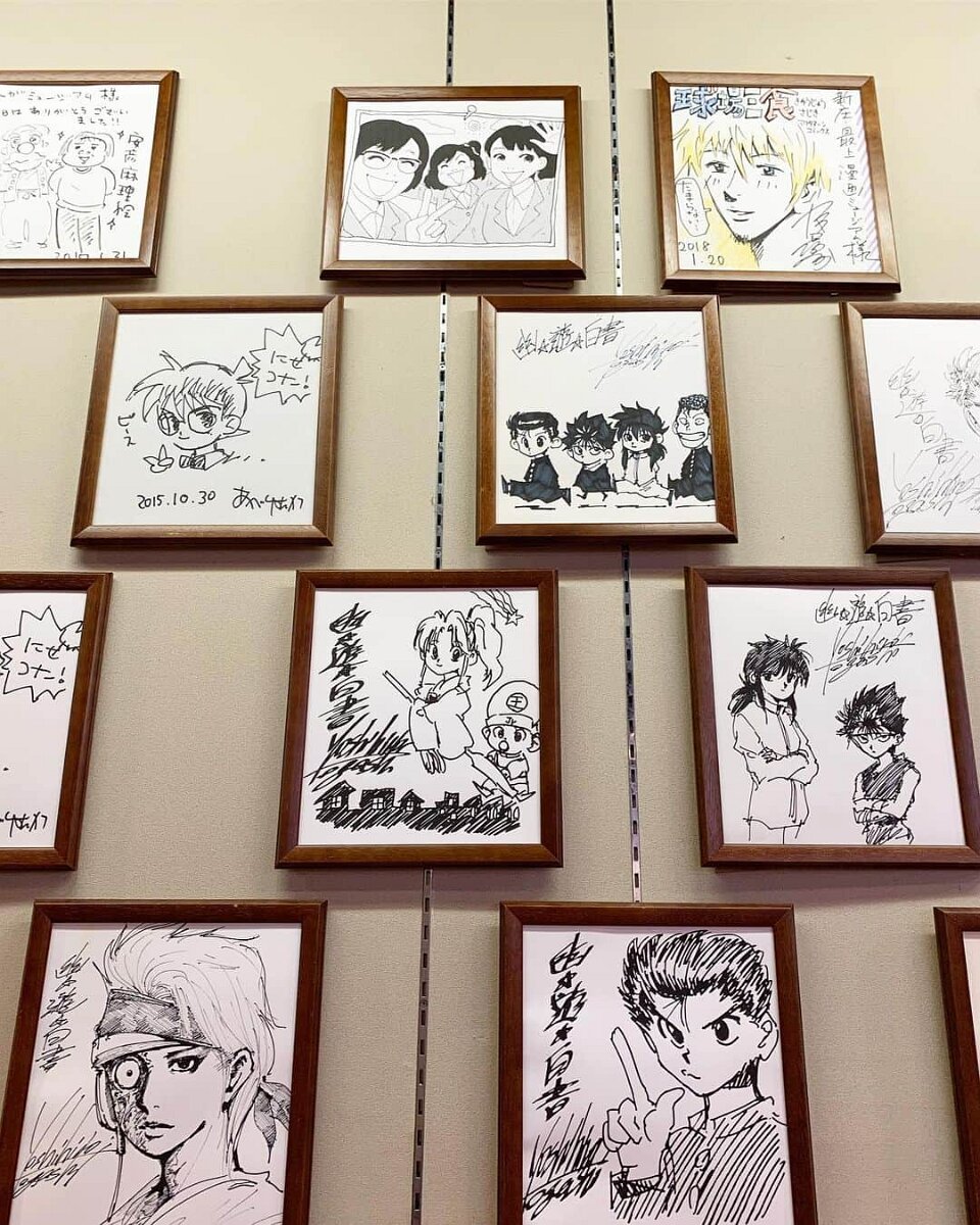 Educational authentic reference image (B2zDPmPh2Rk). — educational authentic (REAL) shikishi reference associated with Yoshihiro Togashi