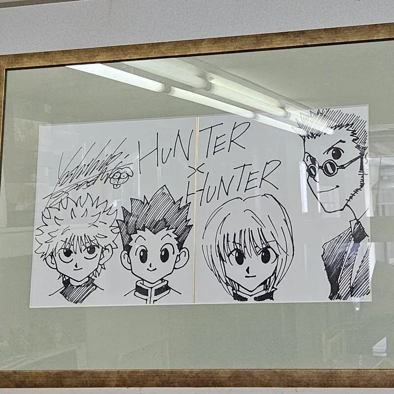 Educational authentic reference image (o0996099615328104312). — educational authentic (REAL) shikishi reference associated with Yoshihiro Togashi