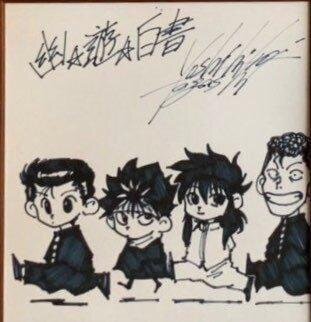 Educational authentic reference image (u=1906902277,2961339988&fm=253&app=138&f=JPEG). — educational authentic (REAL) shikishi reference associated with Yoshihiro Togashi