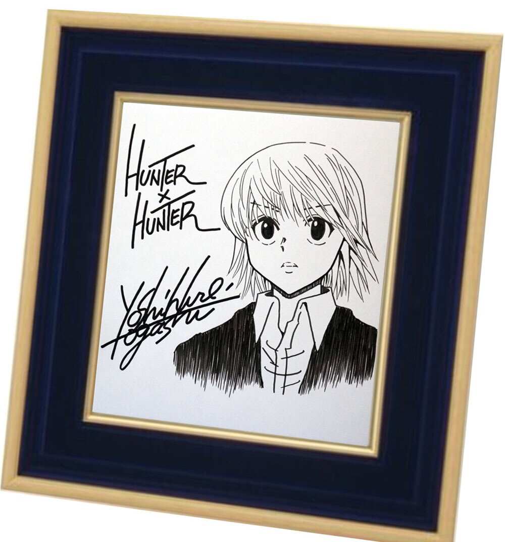 Educational counterfeit reference image (u347808423.2). — educational counterfeit (FAKE) shikishi reference associated with Yoshihiro Togashi
