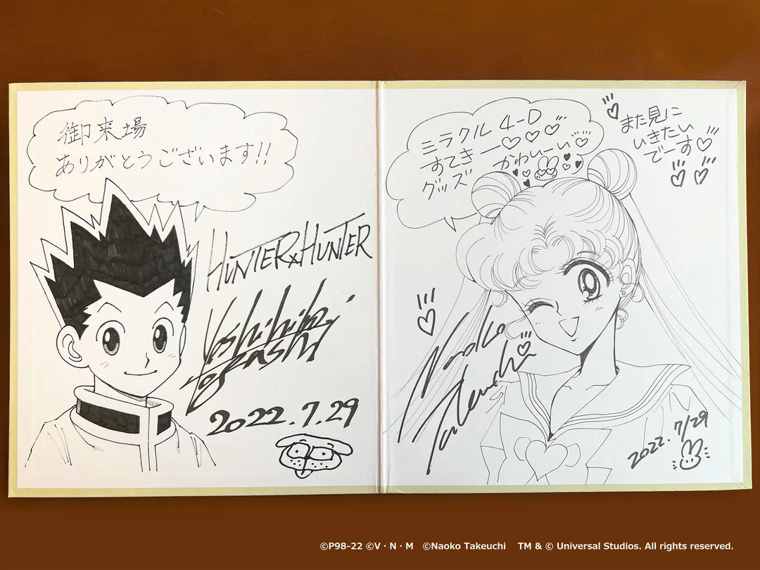 Educational authentic reference image (a77disdnt7h91). — educational authentic (REAL) shikishi reference associated with Naoko Takeuchi