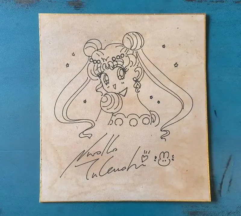 Educational counterfeit reference image (s-l1200). — educational counterfeit (FAKE) shikishi reference associated with Naoko Takeuchi