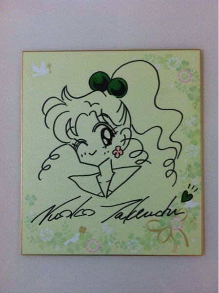 Educational counterfeit reference image (b139143137.1). — educational counterfeit (FAKE) shikishi reference associated with Naoko Takeuchi