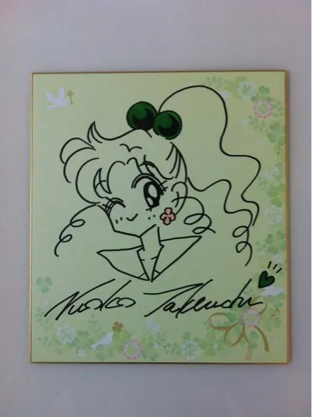 Educational counterfeit reference image (b139143137.1). — educational counterfeit (FAKE) shikishi reference associated with Naoko Takeuchi