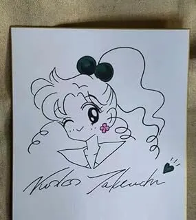 Educational counterfeit reference image (51n0qNWE6JL._AC_UL320_). — educational counterfeit (FAKE) shikishi reference associated with Naoko Takeuchi