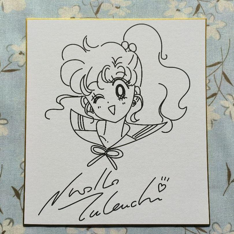 Educational counterfeit reference image (m86220967350_1). — educational counterfeit (FAKE) shikishi reference associated with Naoko Takeuchi