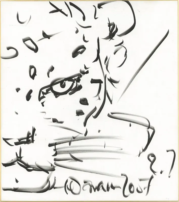 Educational authentic reference image (Screenshot 2024-04-02 222757). — educational authentic (REAL) shikishi reference associated with Yoshitaka Amano