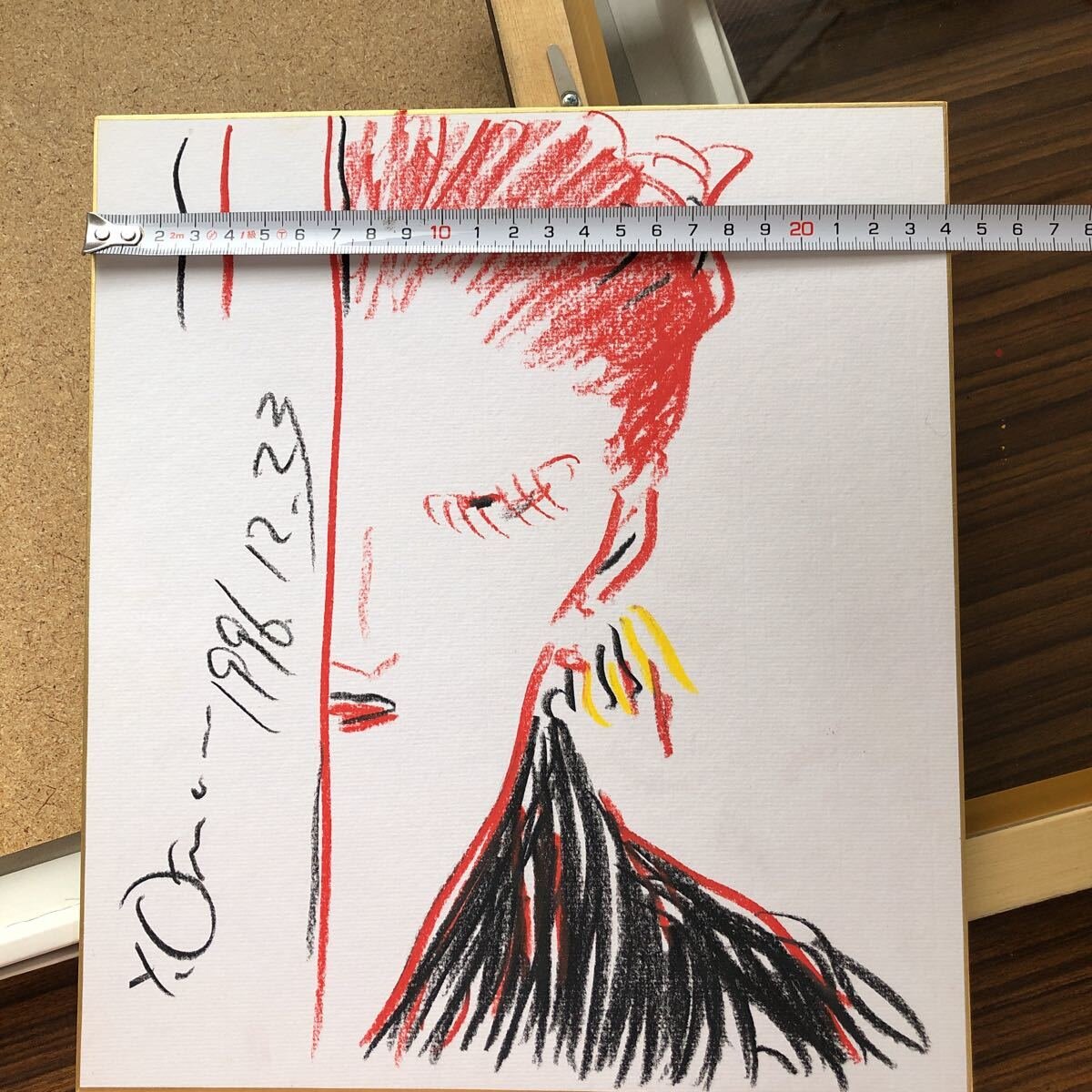 Educational authentic reference image (l1066290783.5). — educational authentic (REAL) shikishi reference associated with Yoshitaka Amano