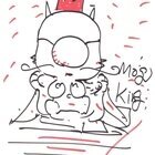 Educational authentic reference image (filrraewee). — educational authentic (REAL) shikishi reference associated with Yoshitaka Amano
