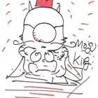 Educational authentic reference image (filrraewee). — educational authentic (REAL) shikishi reference associated with Yoshitaka Amano