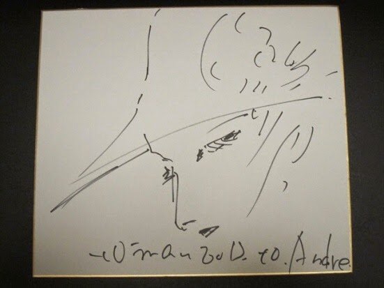 Educational authentic reference image (yoshitakaamano04). — educational authentic (REAL) shikishi reference associated with Yoshitaka Amano