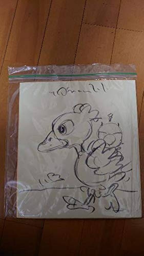 Educational authentic reference image (41-B0dUdYCL._AC_UF894,1000_QL80_). — educational authentic (REAL) shikishi reference associated with Yoshitaka Amano