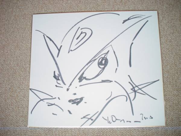 Educational authentic reference image (r113329626.1). — educational authentic (REAL) shikishi reference associated with Yoshitaka Amano