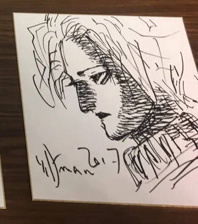 Educational authentic reference image (Screenshot 2024-04-02 221826). — educational authentic (REAL) shikishi reference associated with Yoshitaka Amano