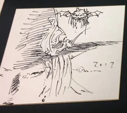 Educational authentic reference image (Screenshot 2024-04-02 221830). — educational authentic (REAL) shikishi reference associated with Yoshitaka Amano