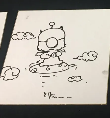 Educational authentic reference image (Screenshot 2024-04-02 221936). — educational authentic (REAL) shikishi reference associated with Yoshitaka Amano
