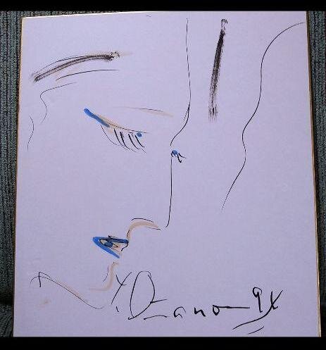 Educational authentic reference image (m52213031545_1). — educational authentic (REAL) shikishi reference associated with Yoshitaka Amano
