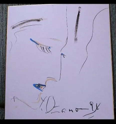 Educational authentic reference image (m52213031545_1). — educational authentic (REAL) shikishi reference associated with Yoshitaka Amano