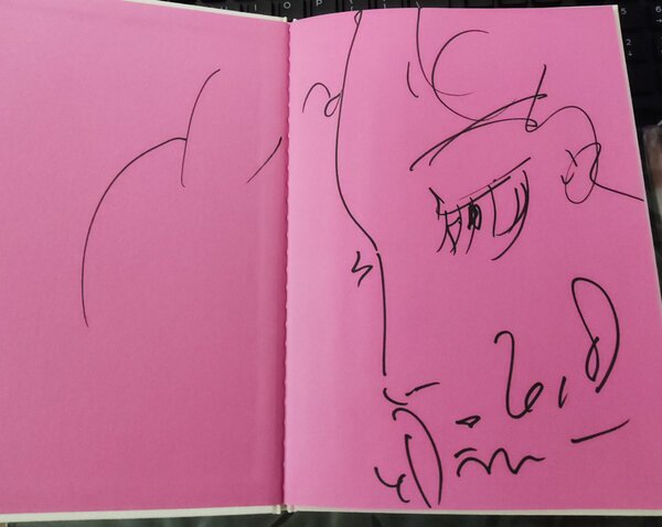 Educational authentic reference image (awraweeeawr). — educational authentic (REAL) shikishi reference associated with Yoshitaka Amano
