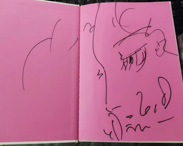 Educational authentic reference image (awraweeeawr). — educational authentic (REAL) shikishi reference associated with Yoshitaka Amano