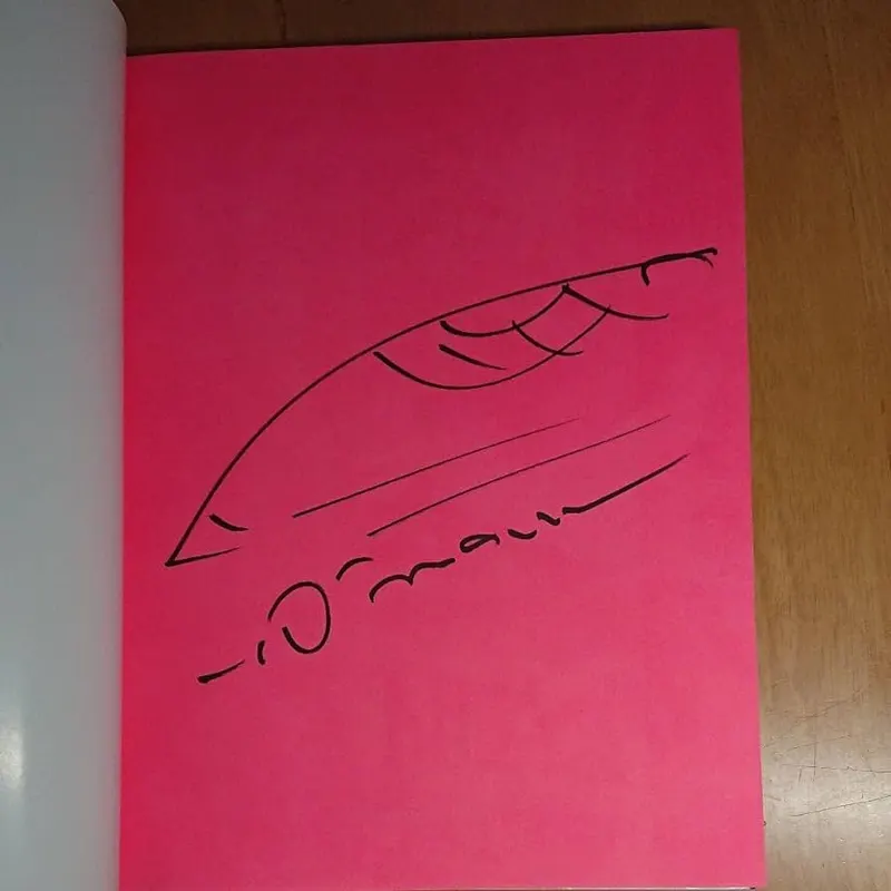Educational authentic reference image (61nMhAOluLL._AC_UF894,1000_QL80_). — educational authentic (REAL) shikishi reference associated with Yoshitaka Amano