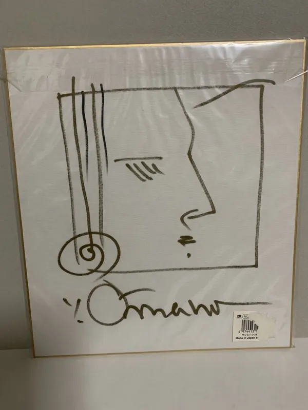 Educational authentic reference image (s799859112.2). — educational authentic (REAL) shikishi reference associated with Yoshitaka Amano